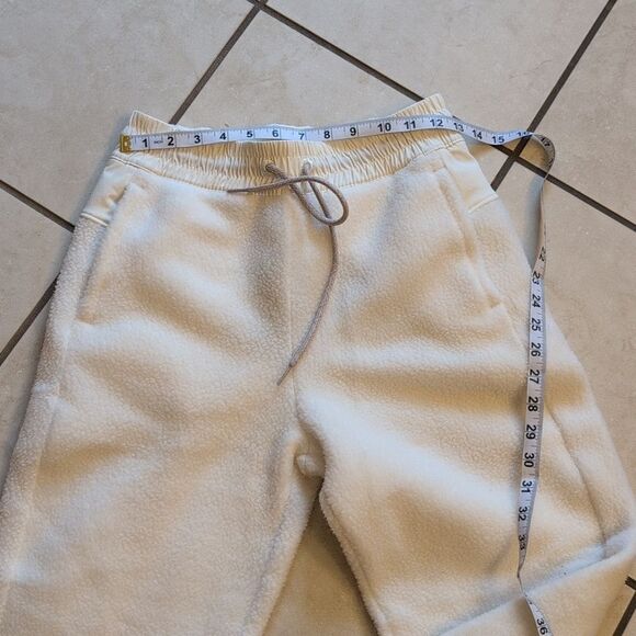 NWT Allbirds Sweatpant Fluff Fleece White Sherpa Merino Wool Blend S - Picture 5 of 11